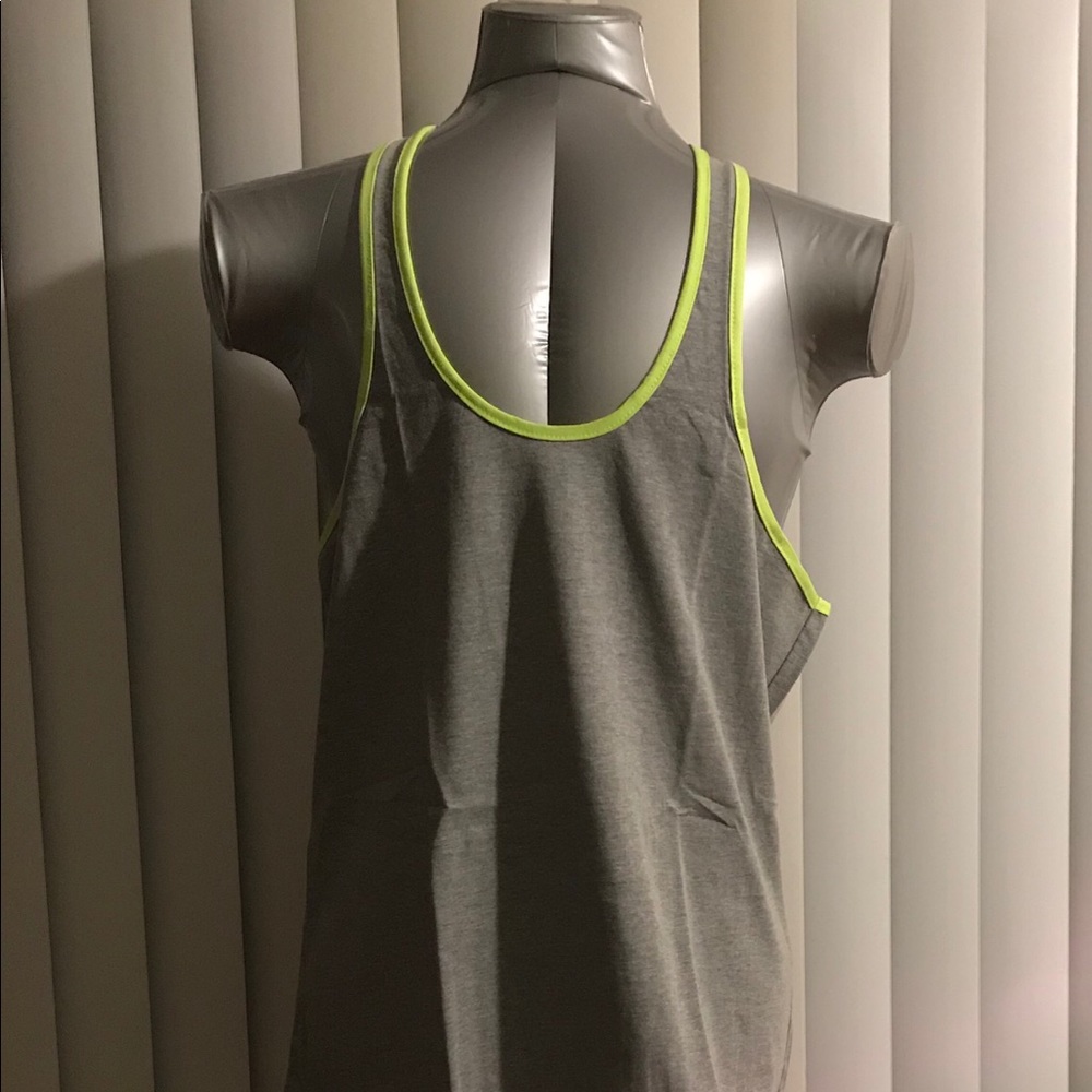 Gym work out tank stringer slim athletic